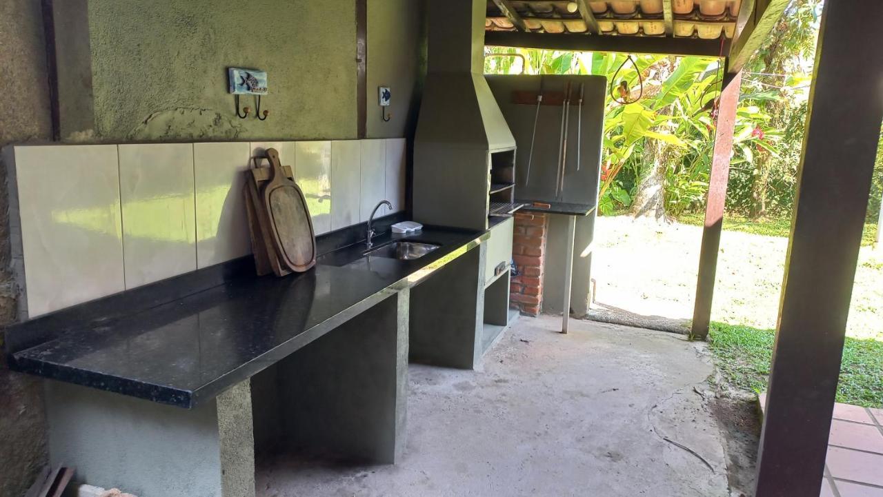 Casa Rustica Alema - 50M Da Praia أوباتوبا المظهر الخارجي الصورة